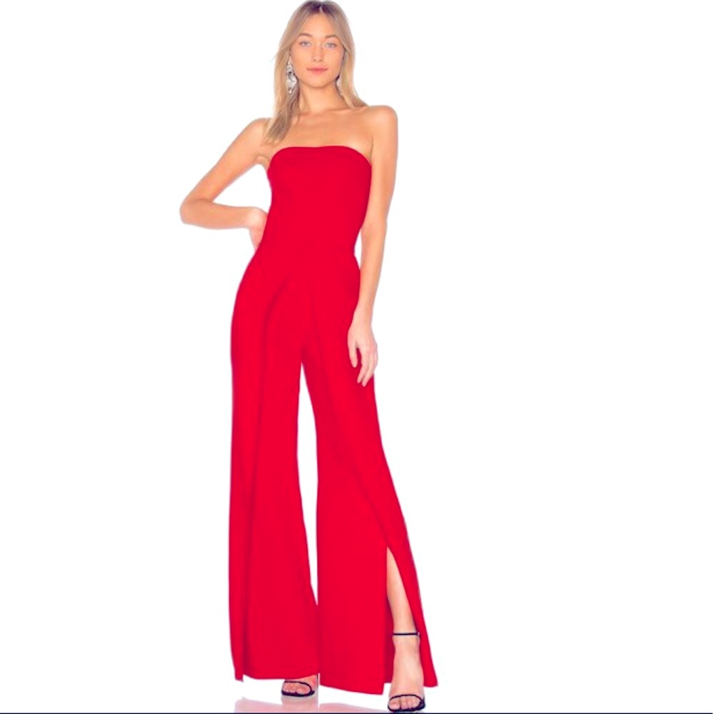 ❤️ Alexis red jumpsuit - Carice ❤️